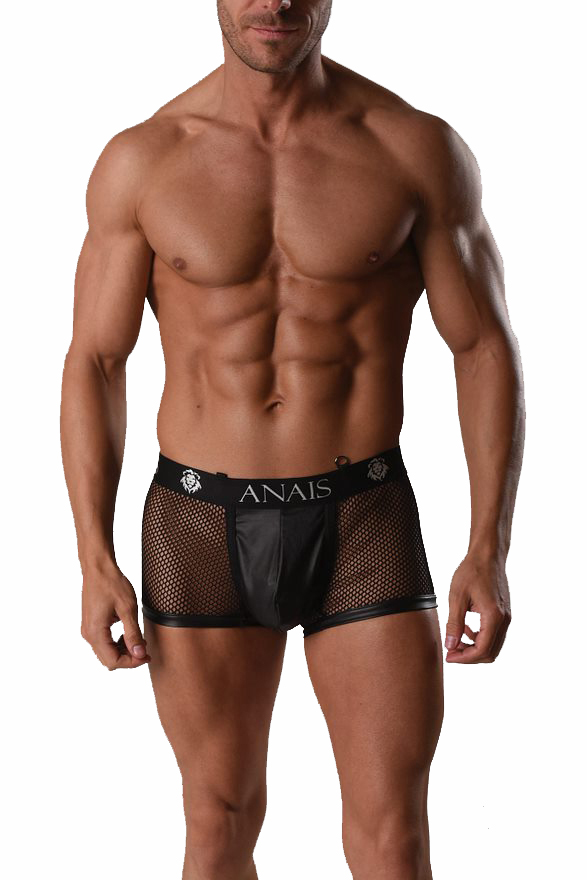 Herren Netz Boxer Shorts 055004 Stylische Herren Boxer Shorts aus hochelastischem Netzmaterial- perfekt für jeden Anlass