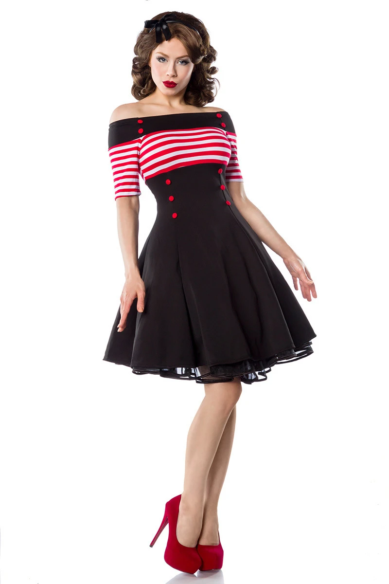 Reizendes Rockabilly Vintage-Kleid