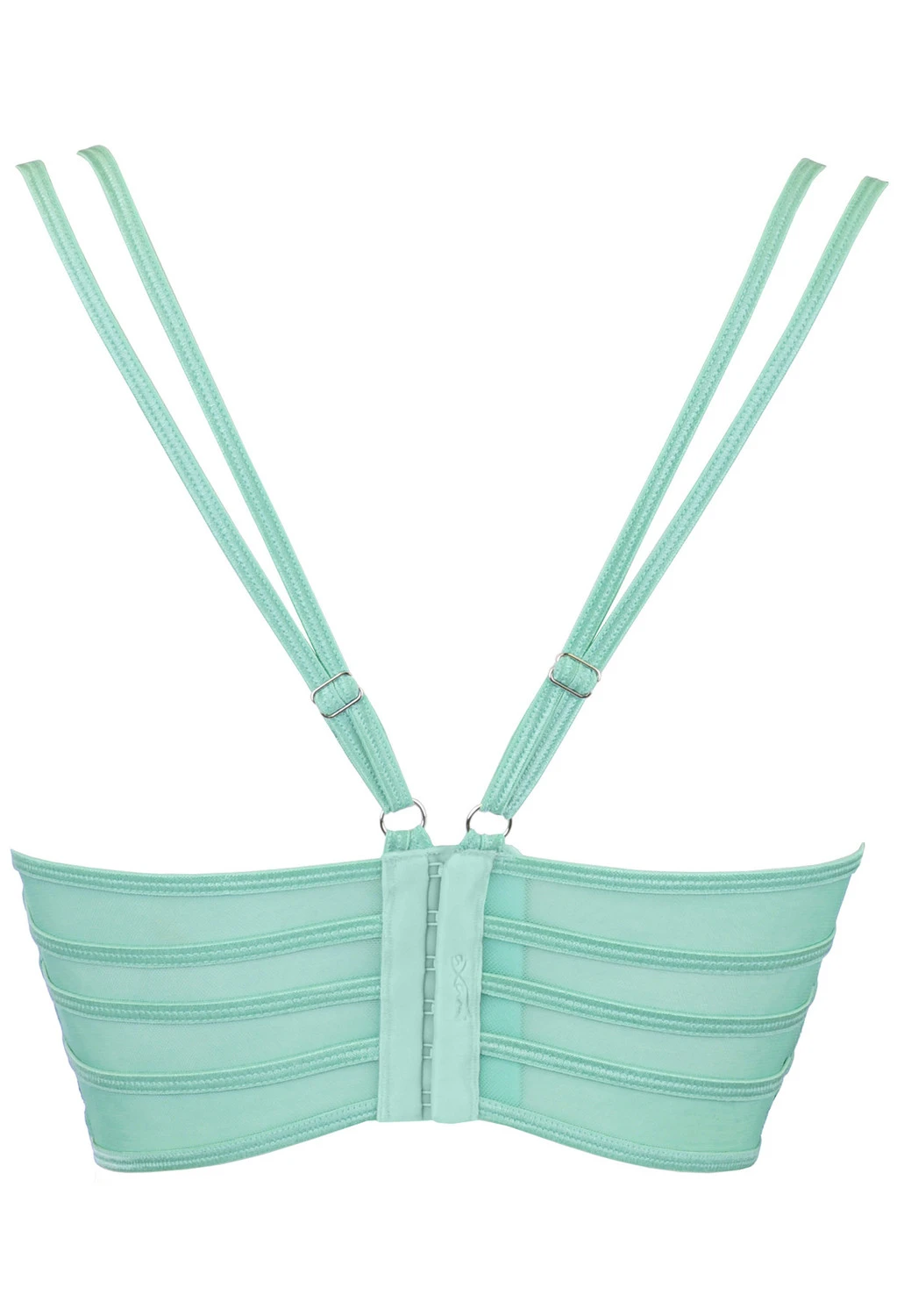 Axami wunderschönes Bustier mit Schnürung in mint