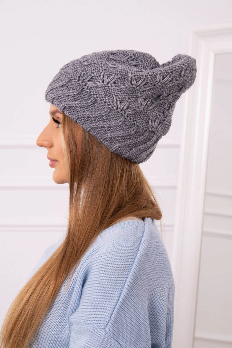 Basic Damen Winter Strickmütze Wollmütze Beanie