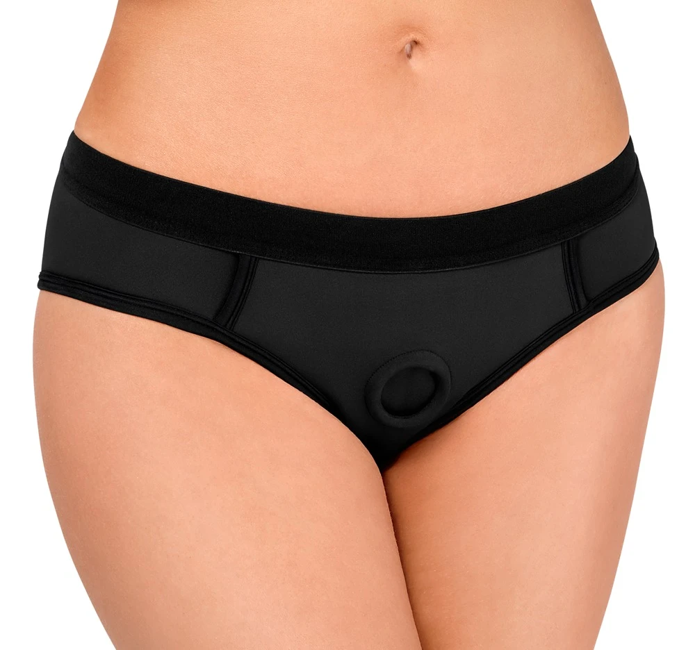 Bad Kitty Slip mit Strap-on-Haltering vorne