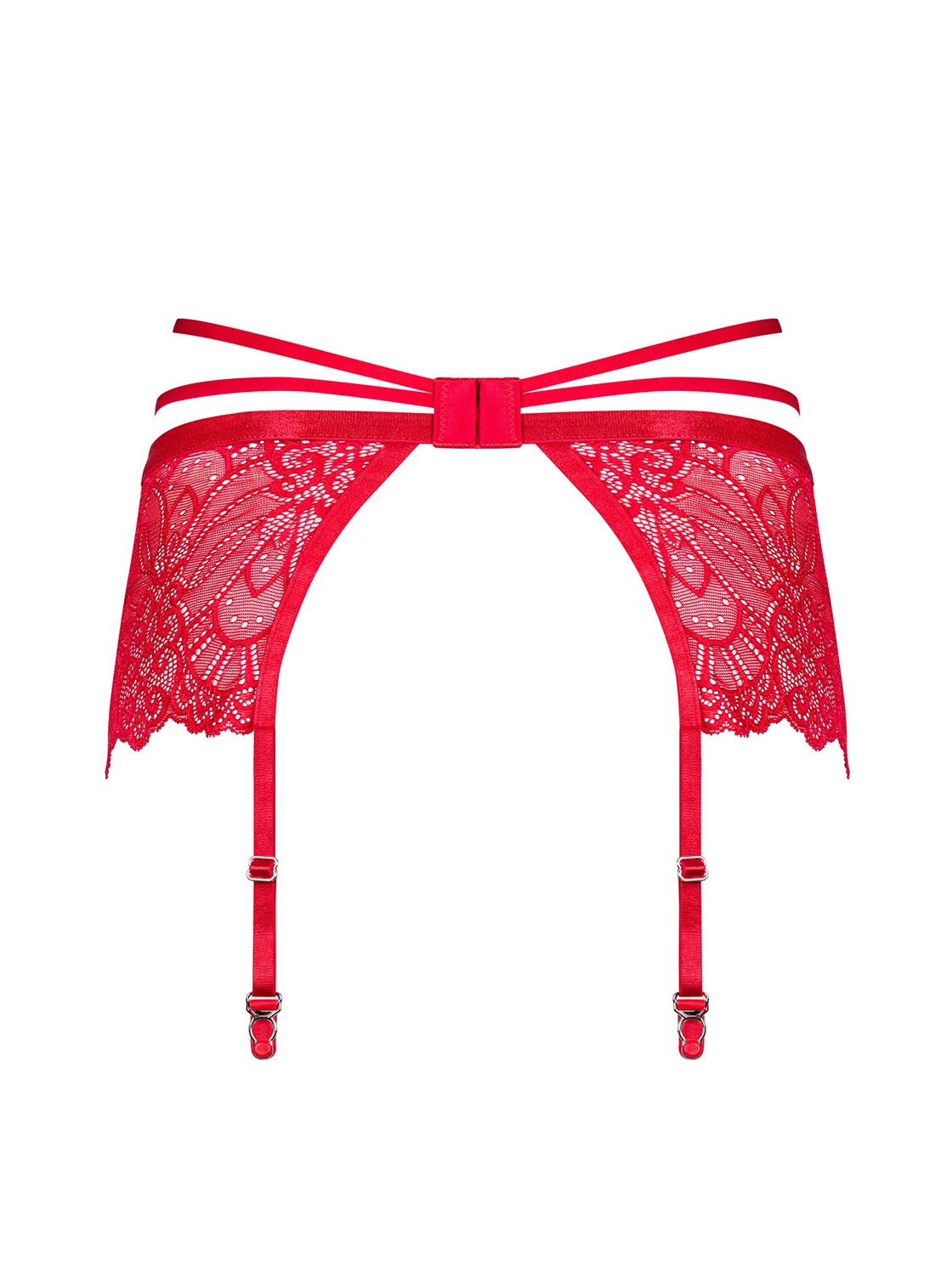 Bezaubernder Garter Belt mit floralem Muster