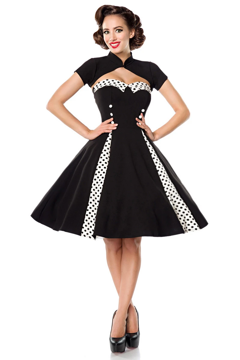 Vintage-Kleid mit Bolero