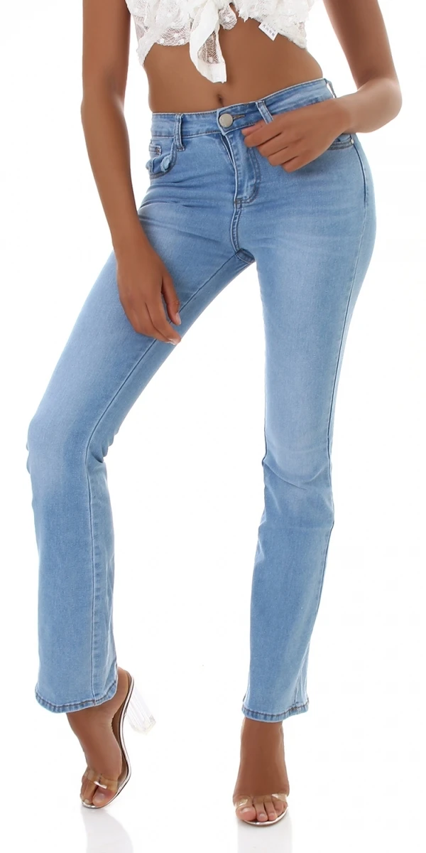 Schlag High Waist Jeans