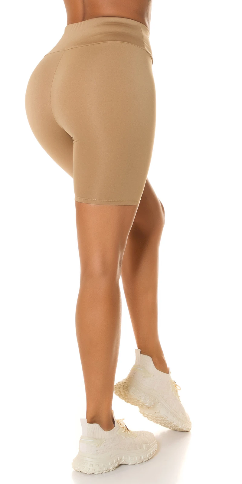 Basic High Waist Radlerhose