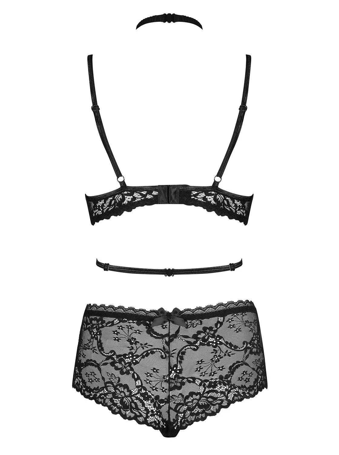 Dessous Set aus elastischer Spitze