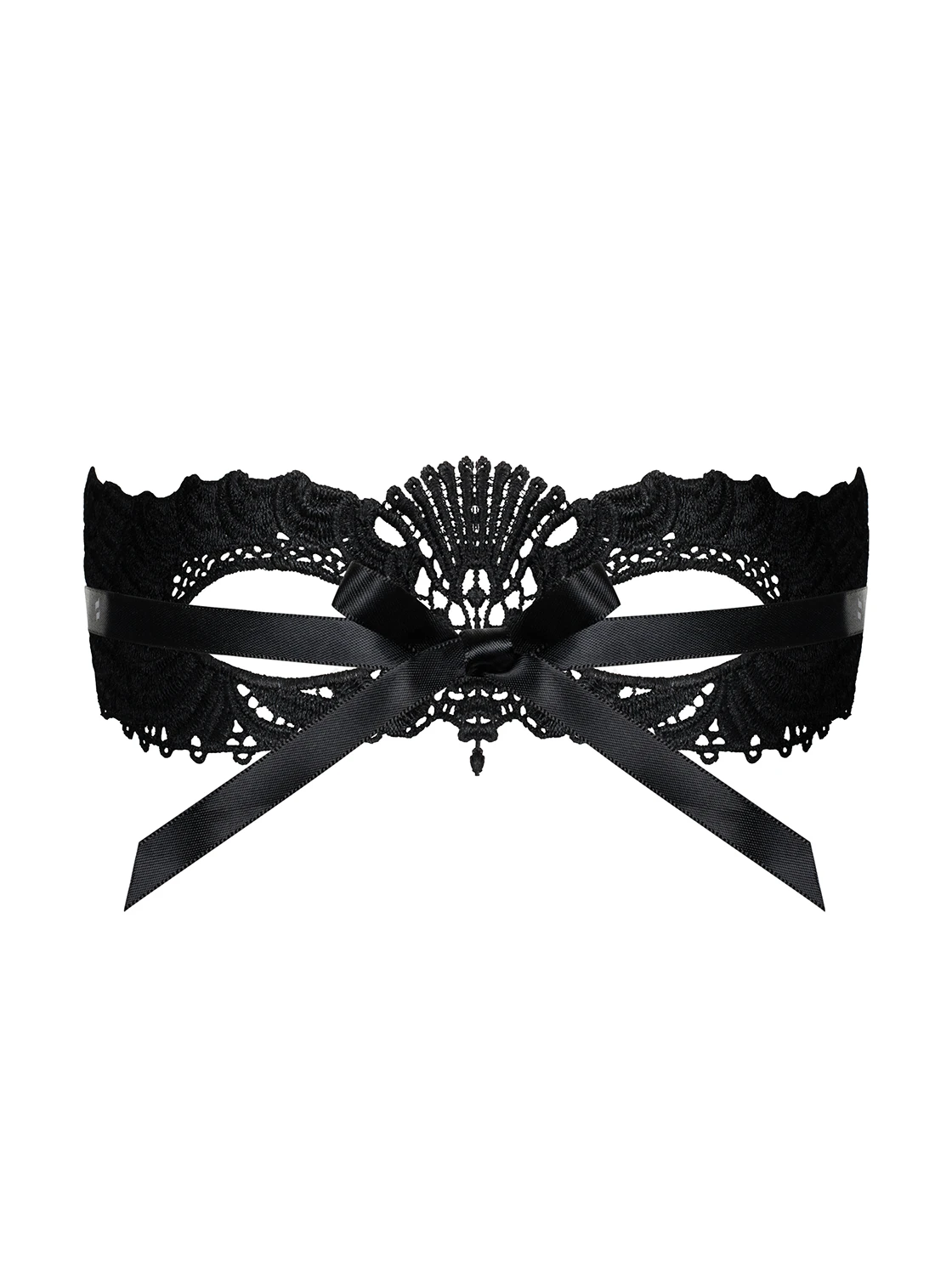 Maske mit Spitze