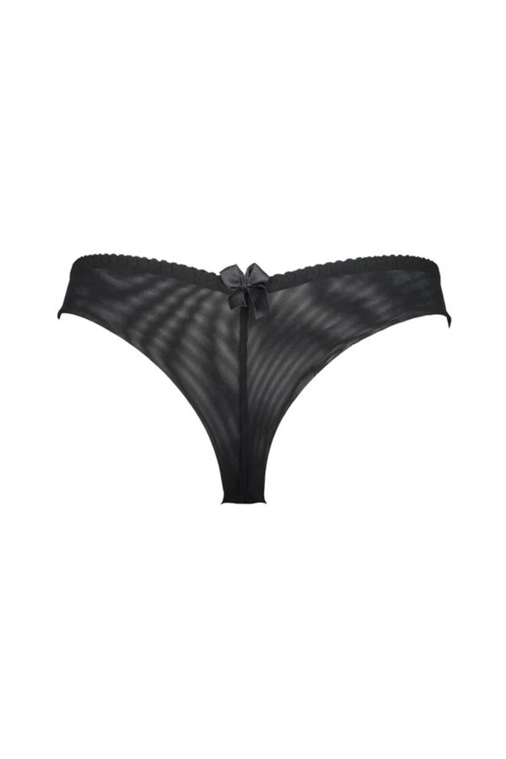 Axami Tanga mit Goldstrickerei Plus-Size