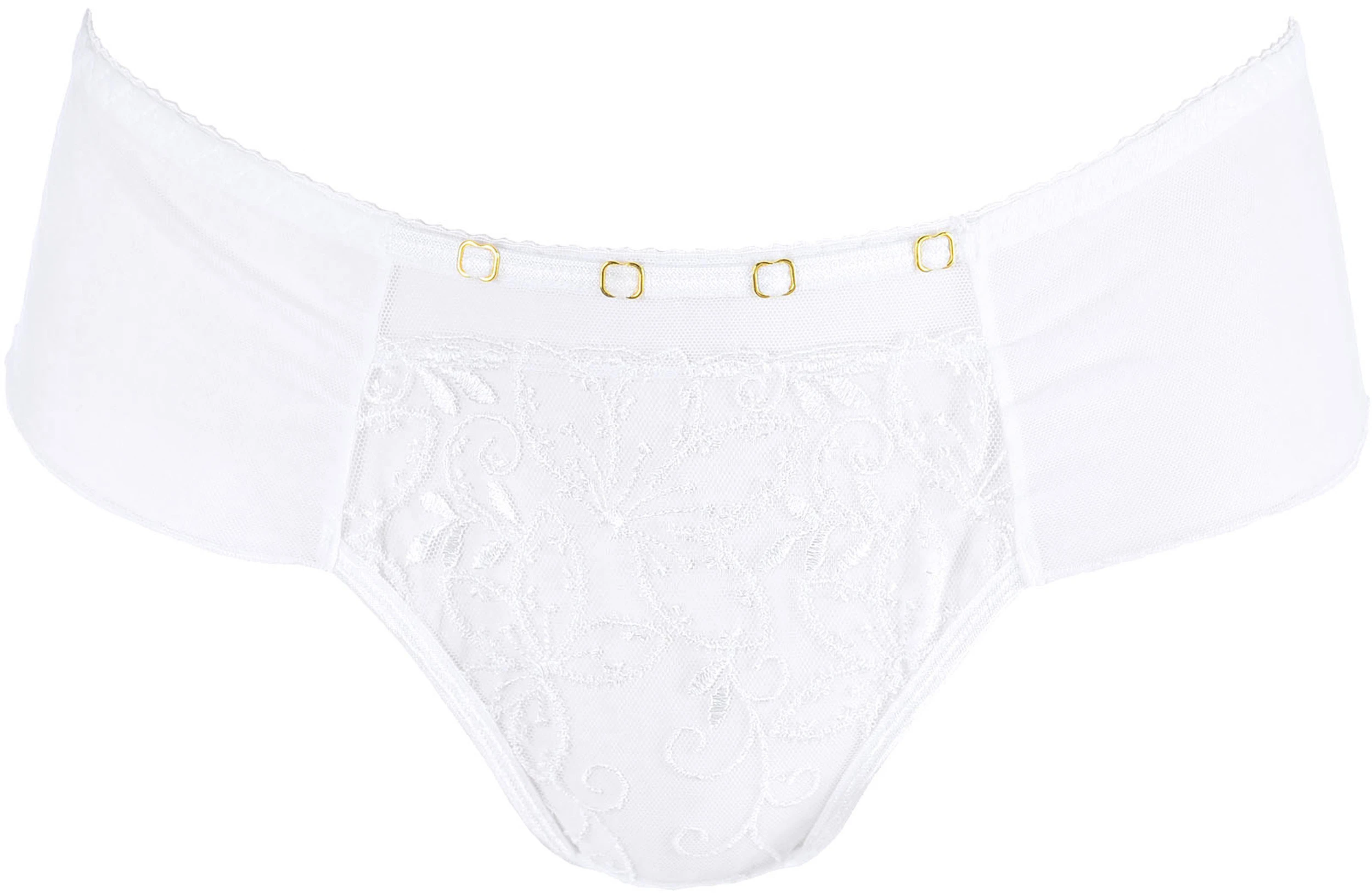 Axami String Brasiliana hochgeschnitten mit Blumenmuster