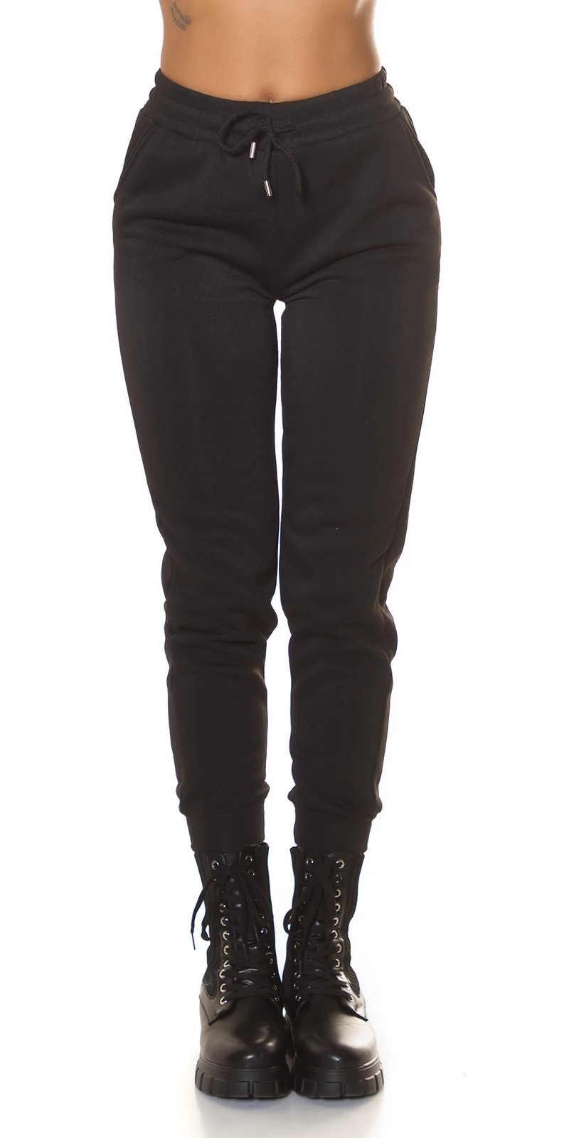 Trendy Highwaist Jogger mit Taschen