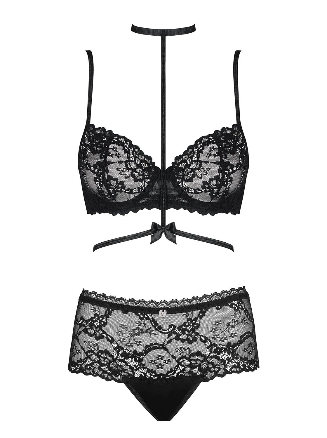 Dessous Set aus elastischer Spitze