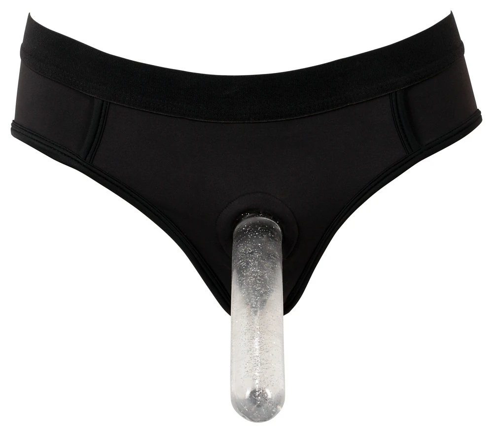 Bad Kitty Slip mit Strap-on-Haltering vorne