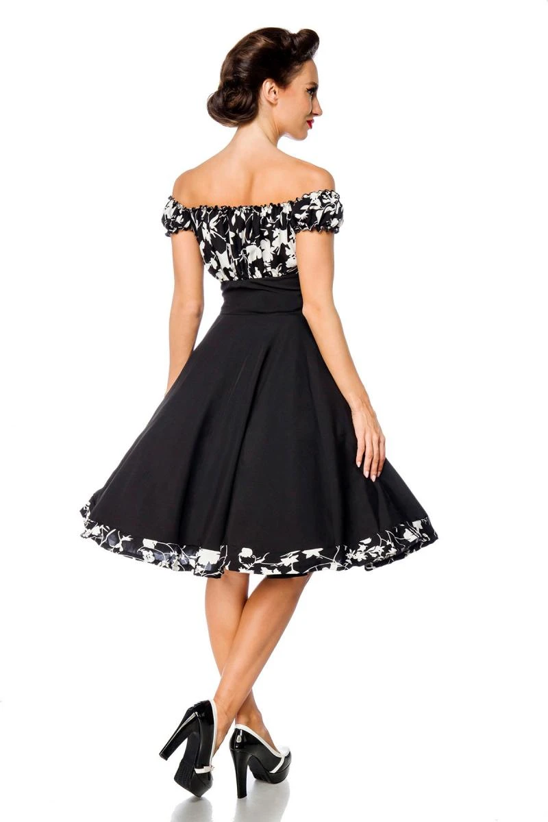 Schulterfreies Swing-Kleid von Belsira