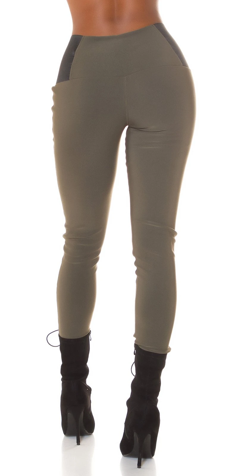 Business High Waist Leggings mit Stretch-Detail