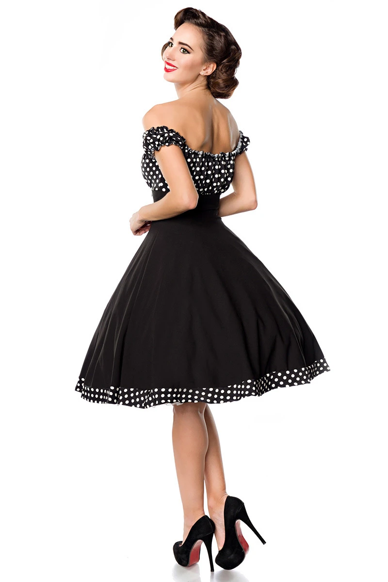 Schulterfreies Swing-Kleid von Belsira