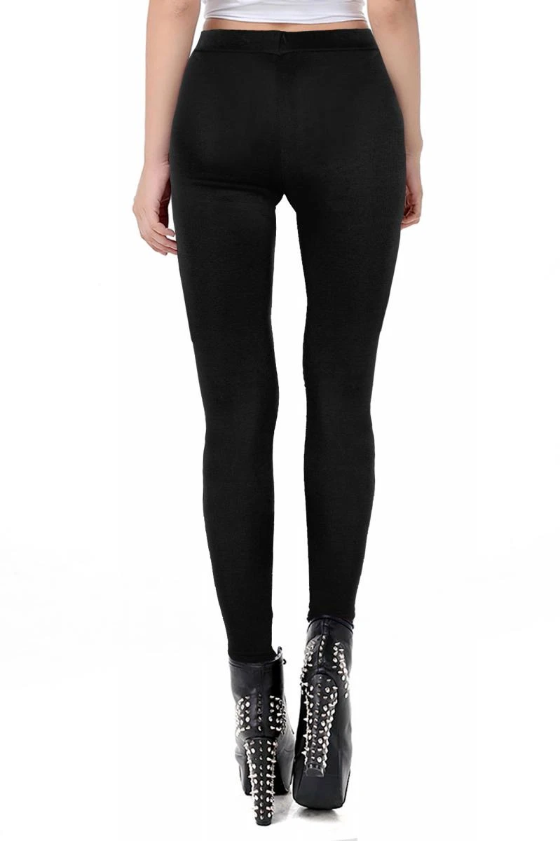 Gefütterte High Waist Leggings von Ocultica