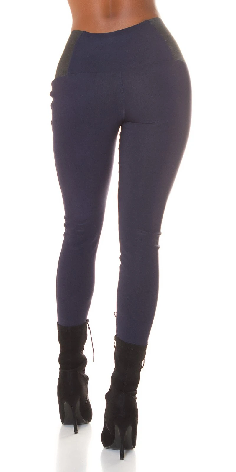 Business High Waist Leggings mit Stretch-Detail