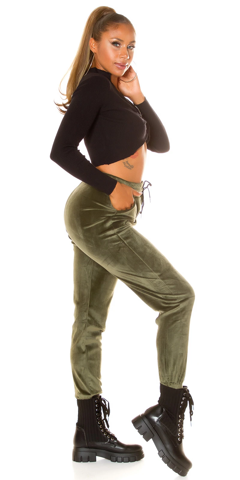 Uni Nicki High Waist Jogger Pump Hose