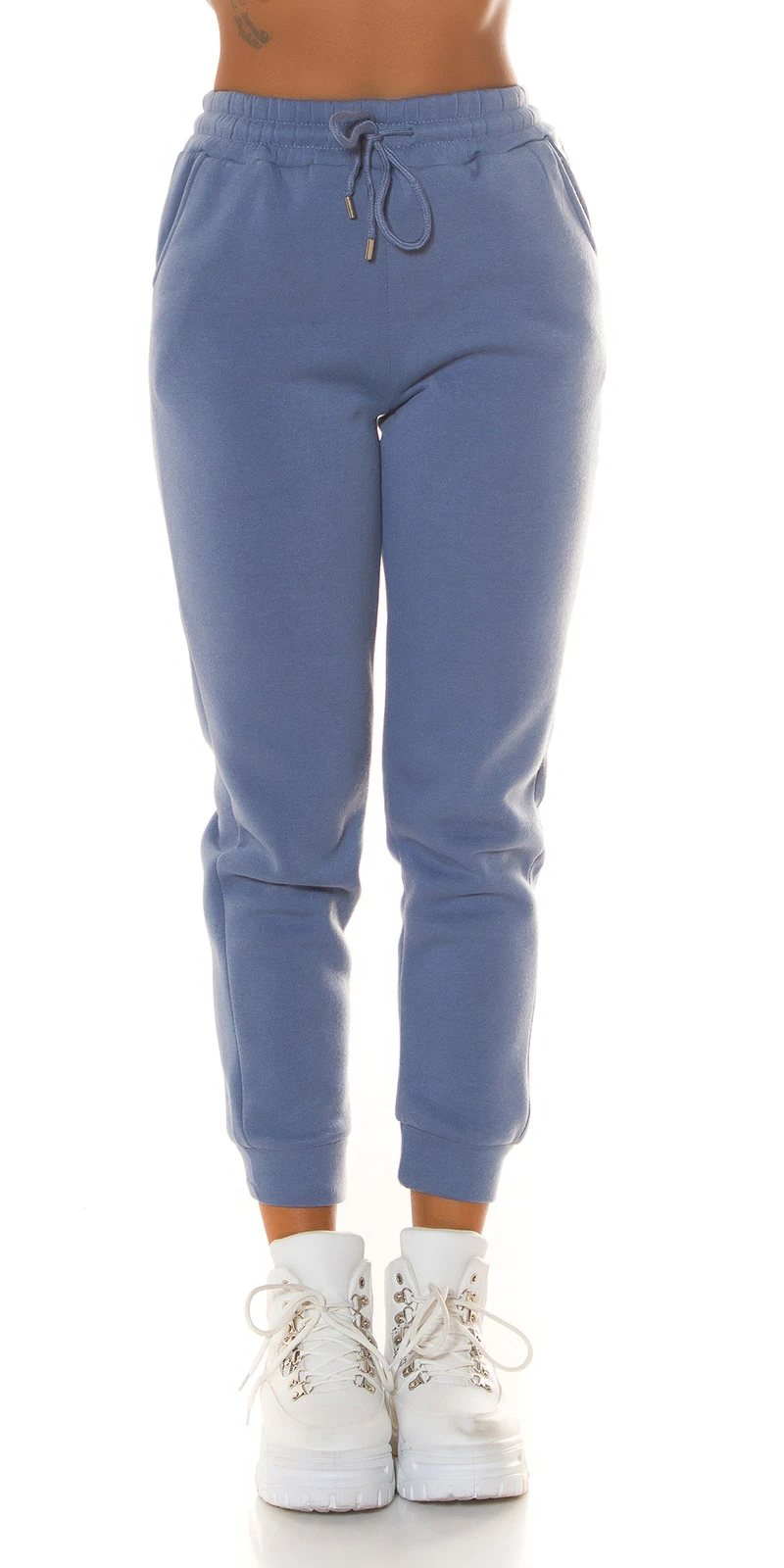 Trendy Highwaist Jogger mit Taschen