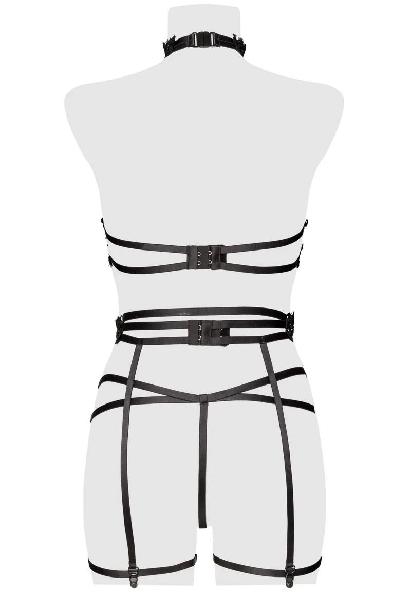 Erotik Dessous Set transparent von Grey Velvet