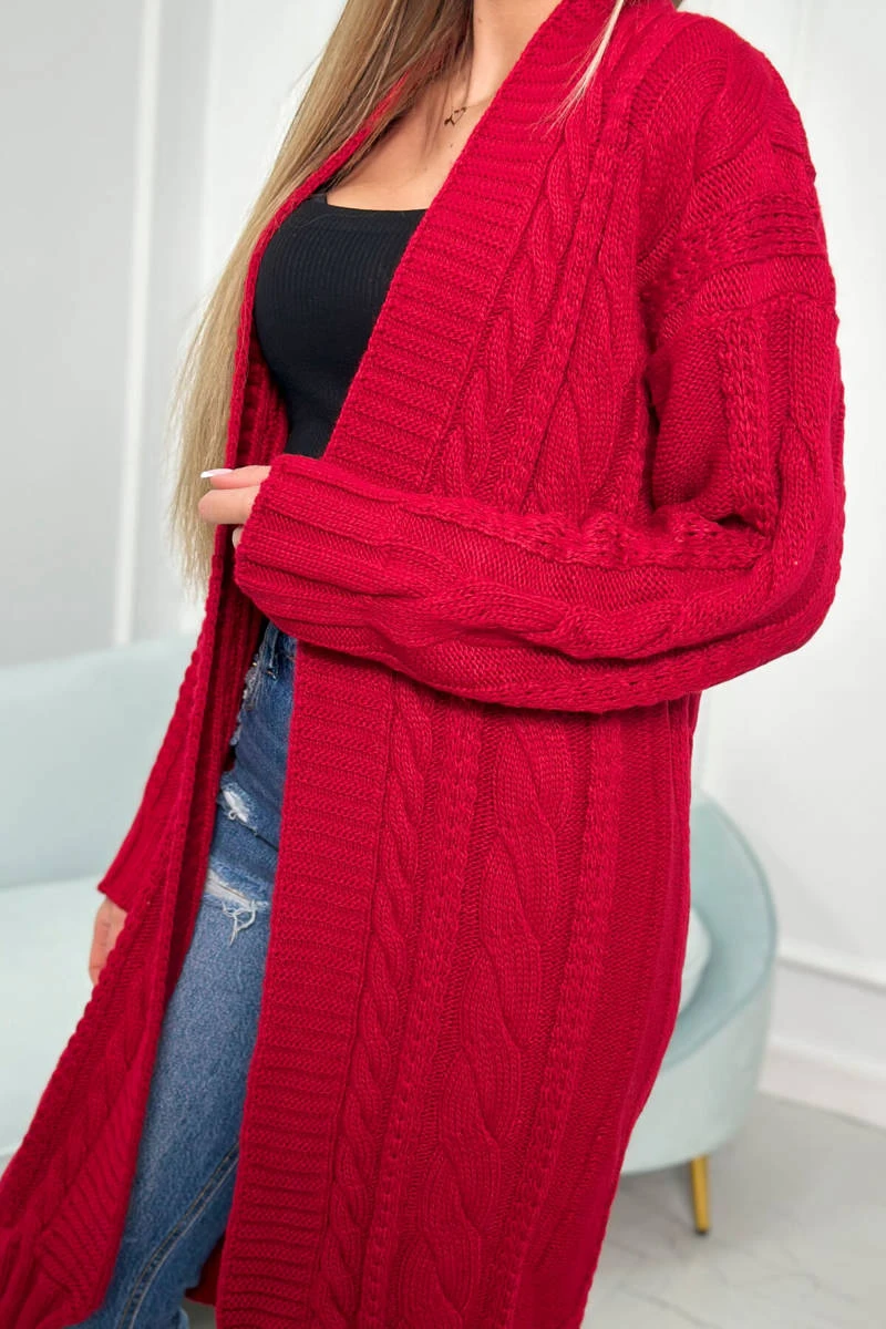 Strickjacke ohne Verschluss