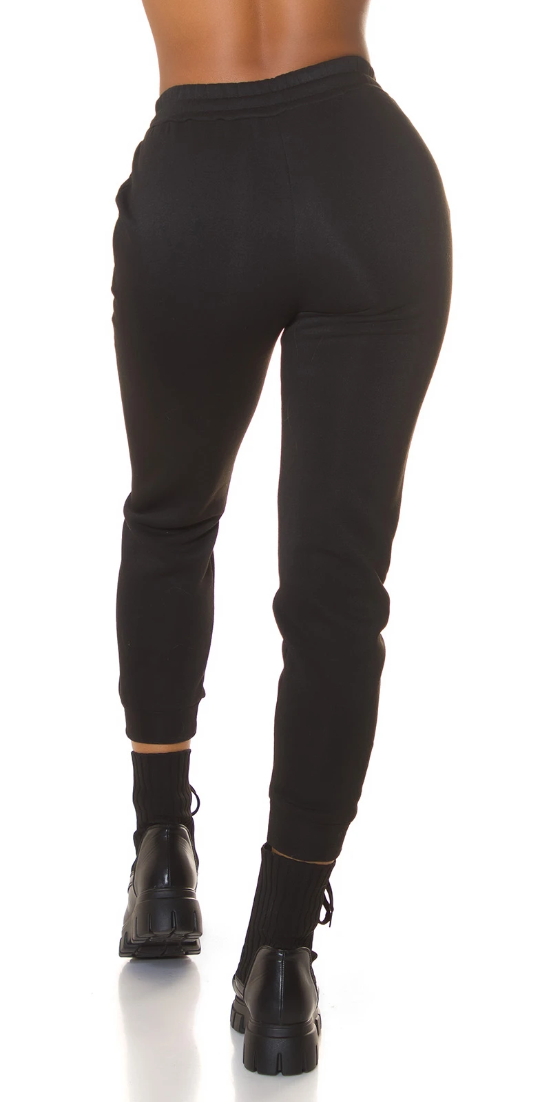 Trendy Highwaist Jogger mit Taschen