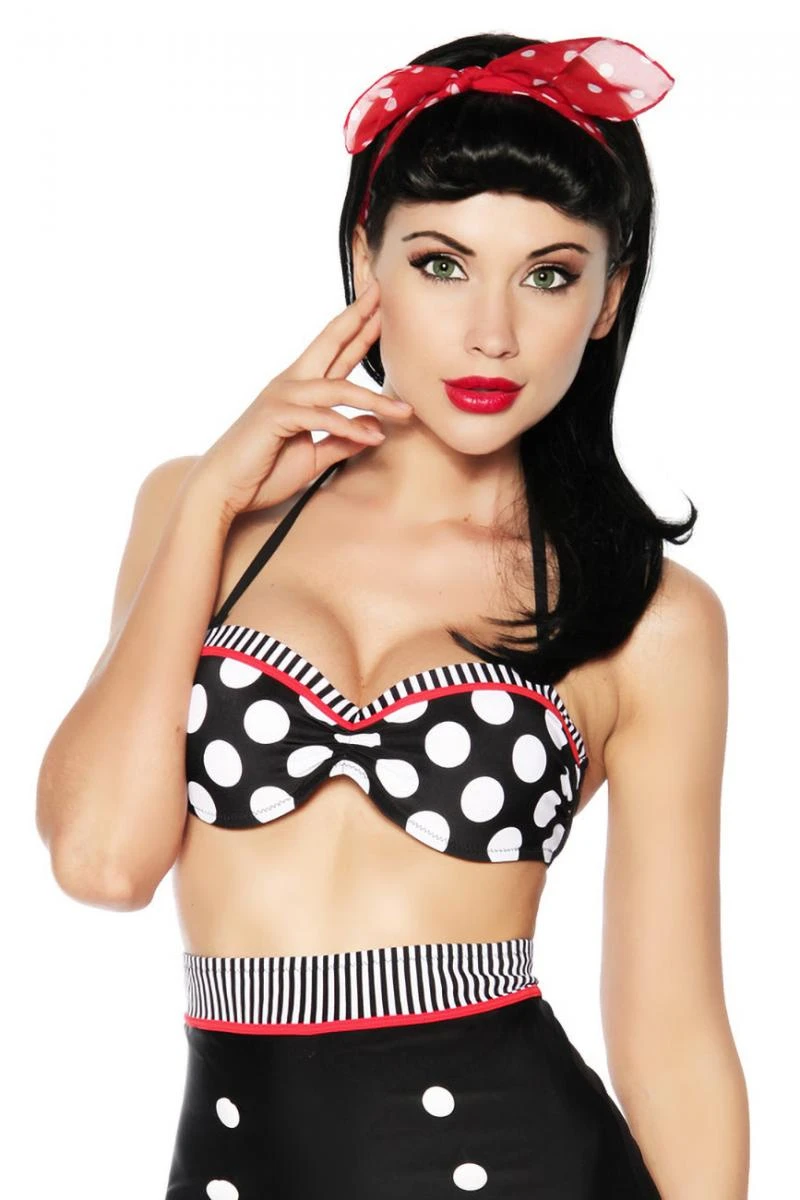 Vintage Retro Bikinioberteil