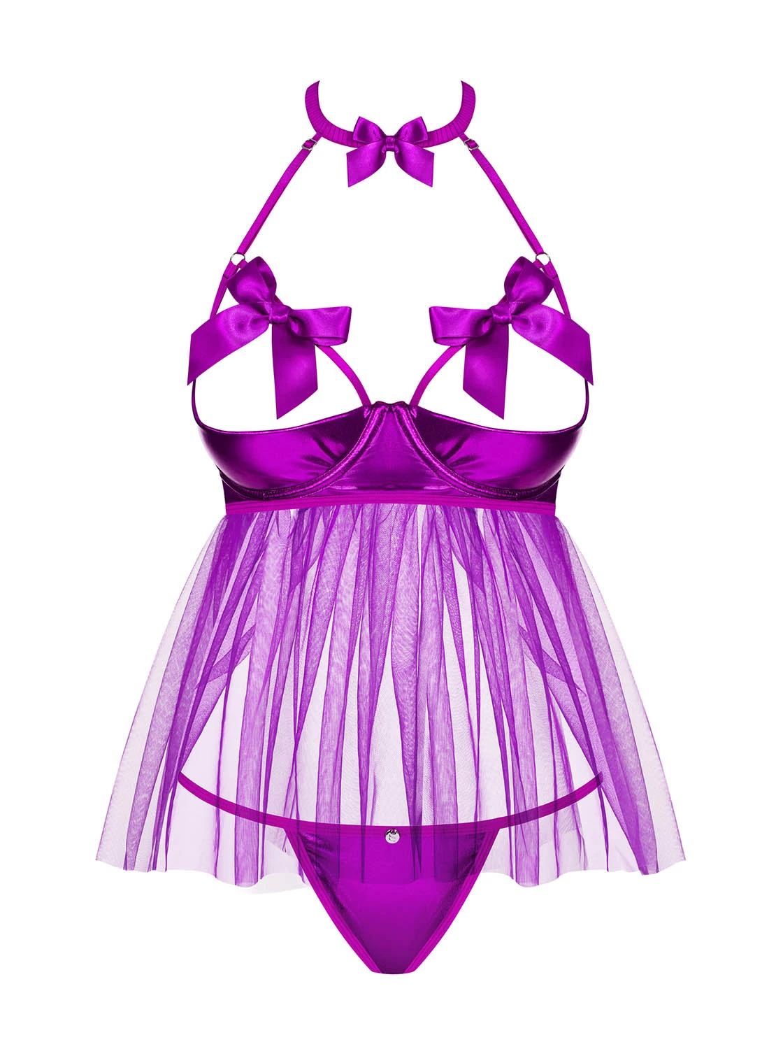 Violettes Babydoll ouvert