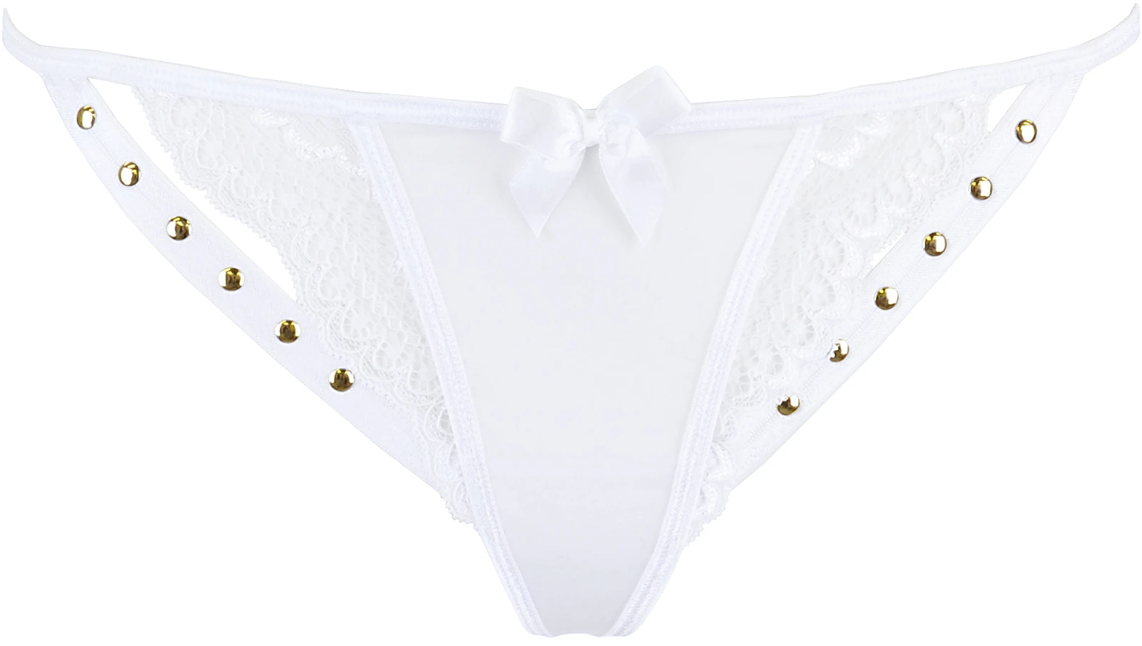 Axami String mit goldfarbenen Nieten