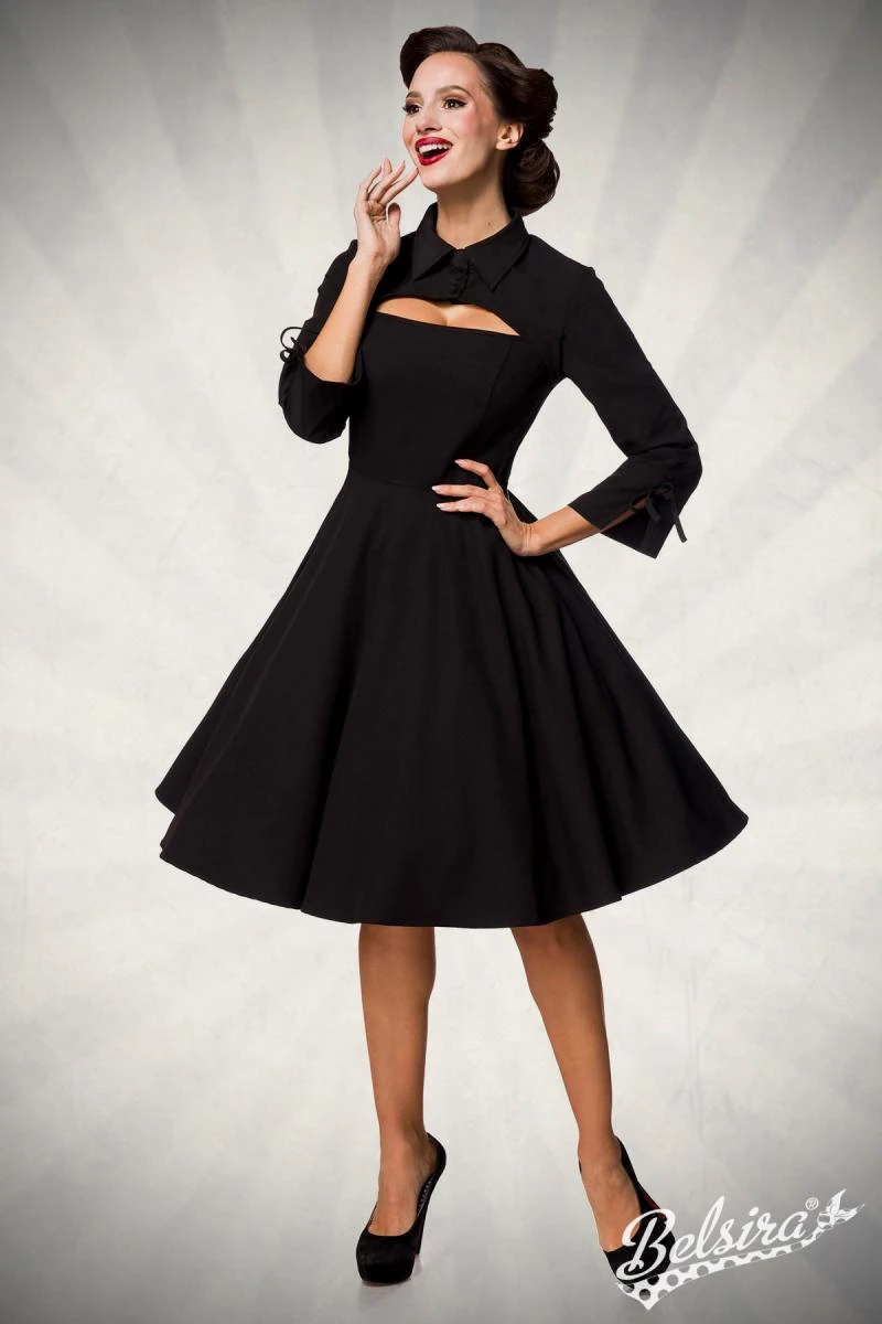 Retro-Swing Kleid mit Bolero