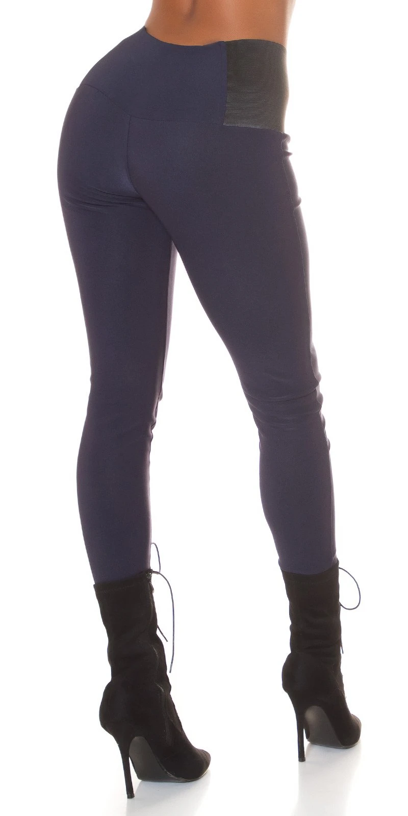 Business High Waist Leggings mit Stretch-Detail