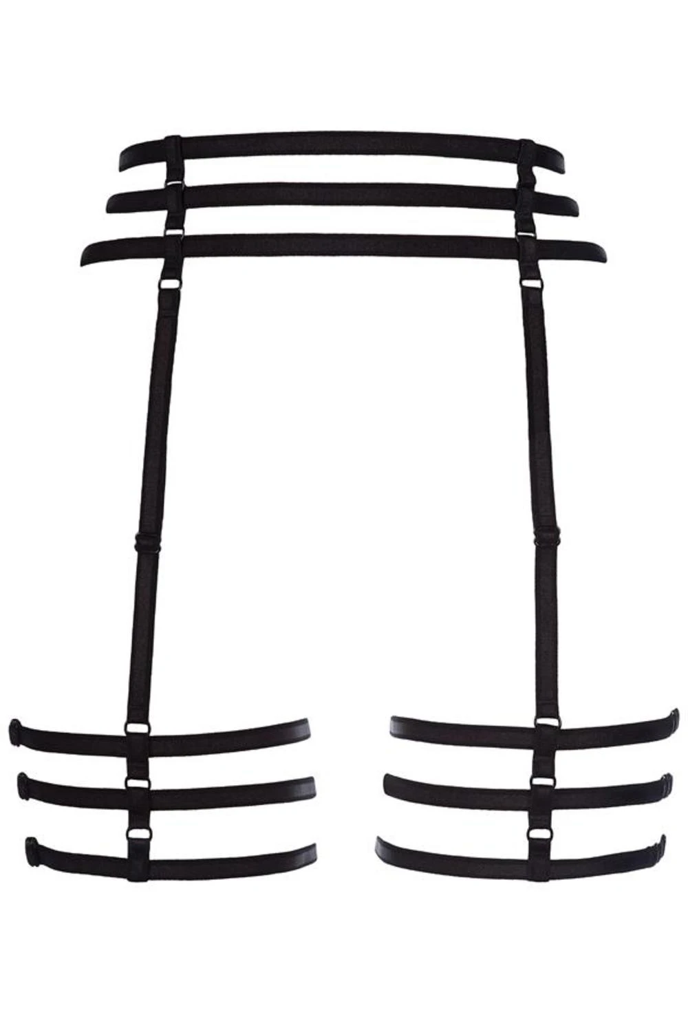 Axami Strumpfhalter Straps- Strumpfgürtel Dessous schwarz