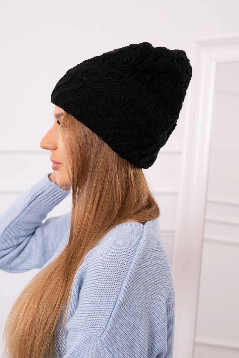 Basic Damen Winter Strickmütze Wollmütze Beanie