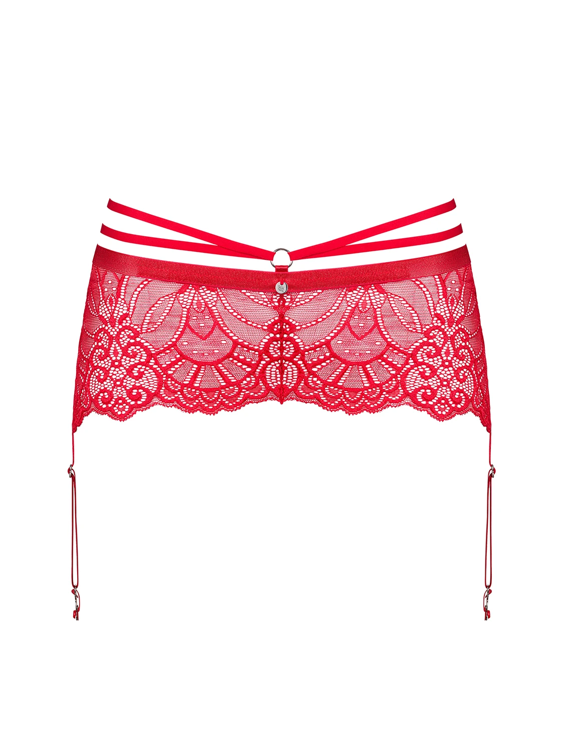 Bezaubernder Garter Belt mit floralem Muster