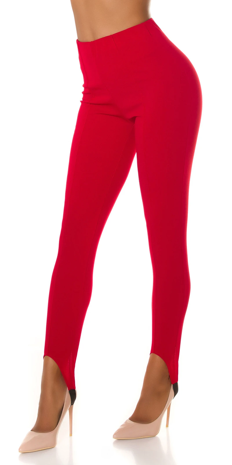 High Waist Hose Leggings mit Gummi-Steg