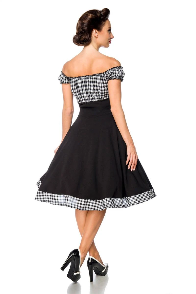 Schulterfreies Swing-Kleid von Belsira