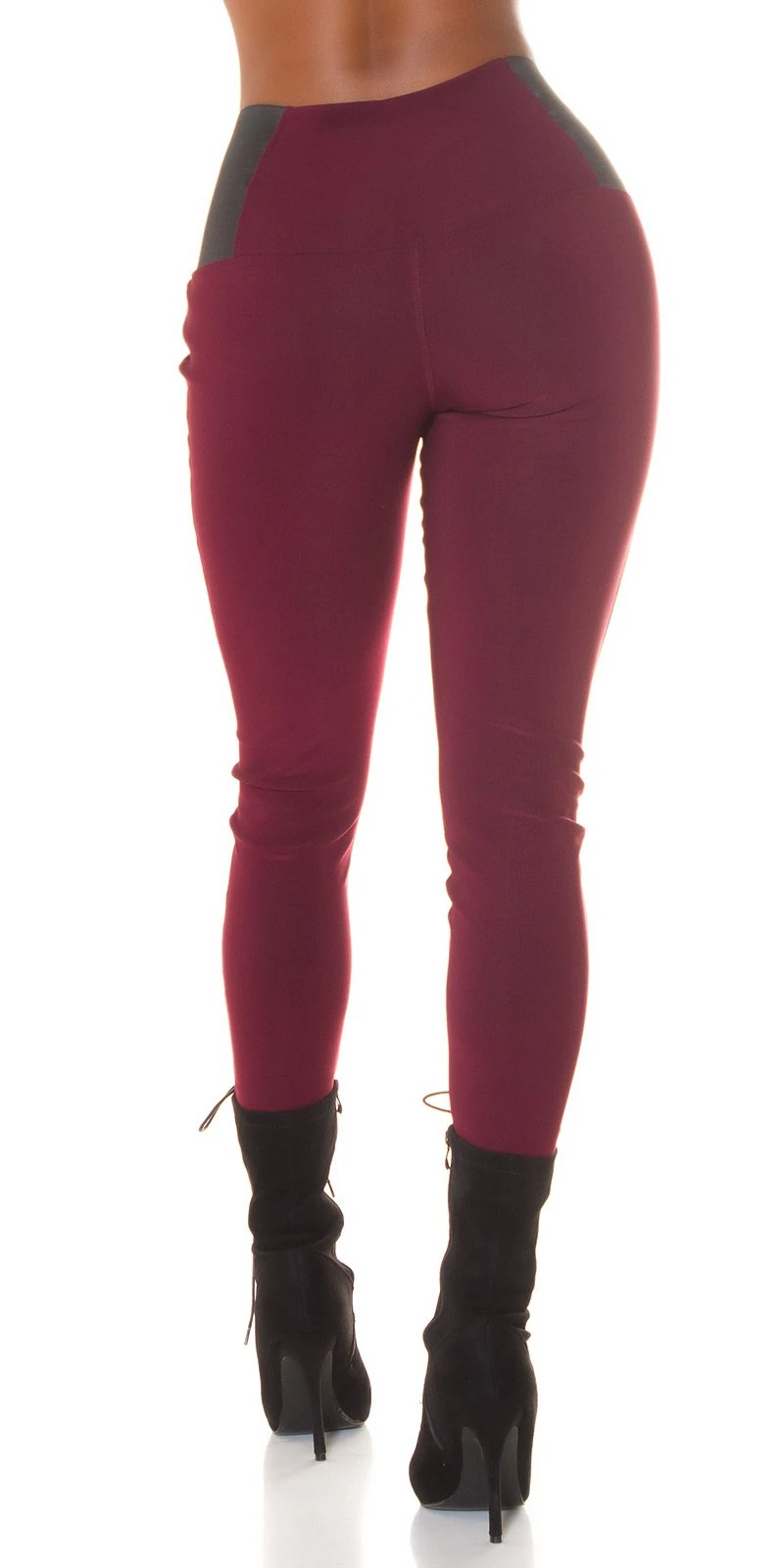 Business High Waist Leggings mit Stretch-Detail