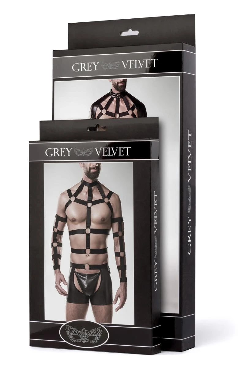 3-teilges Harness-Set von Grey Velvet