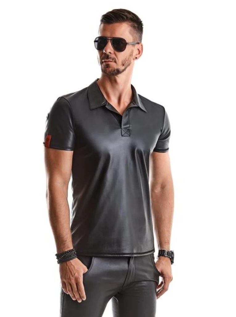 Herren T-Shirt Wettlook RMRomano001schwarz