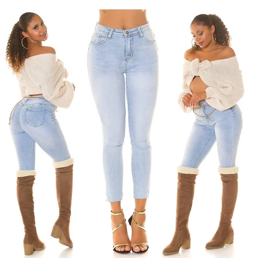 Basic Musthave Skinny Highwaist Röhrenjeans Hose Jeans