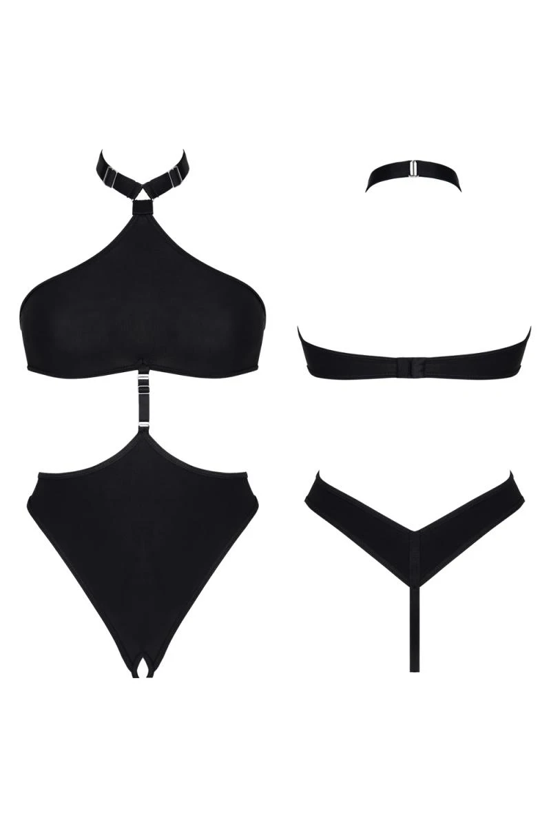 Blickdichter Monokini Body ouvert LX Collection