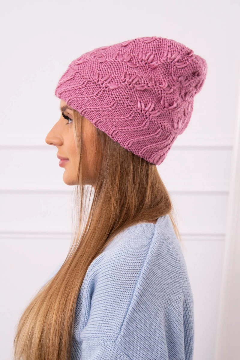 Basic Damen Winter Strickmütze Wollmütze Beanie